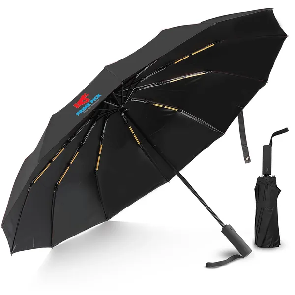 Black_Portable_Travel_Waterproof_Umbrella