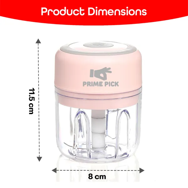 White_Rechargeable_Mini_Electric_Chopper