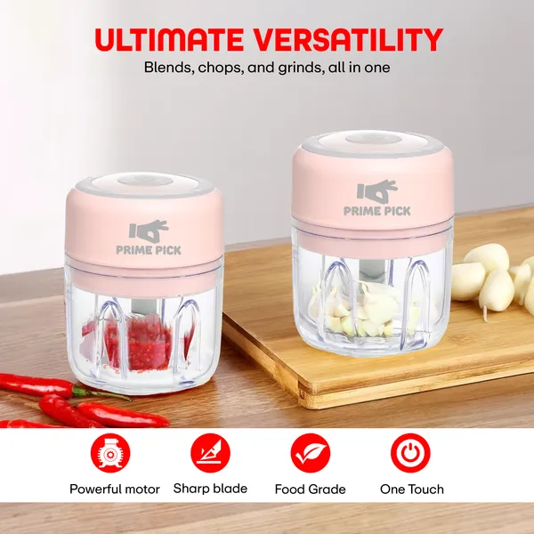 White_Rechargeable_Mini_Electric_Chopper