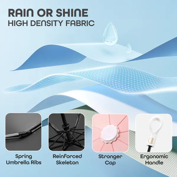 Orange_Mini_Folding_Umbrella_With_Flower_Designed