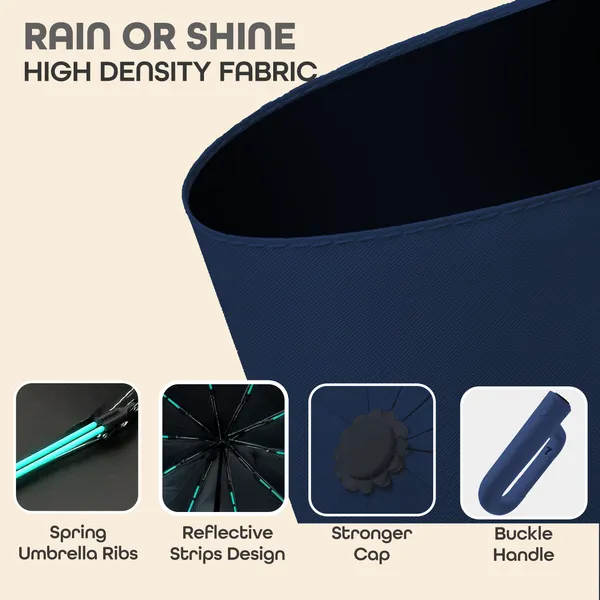 Blue_Compact_Travel_Umbrella_With_Reflective_Strip