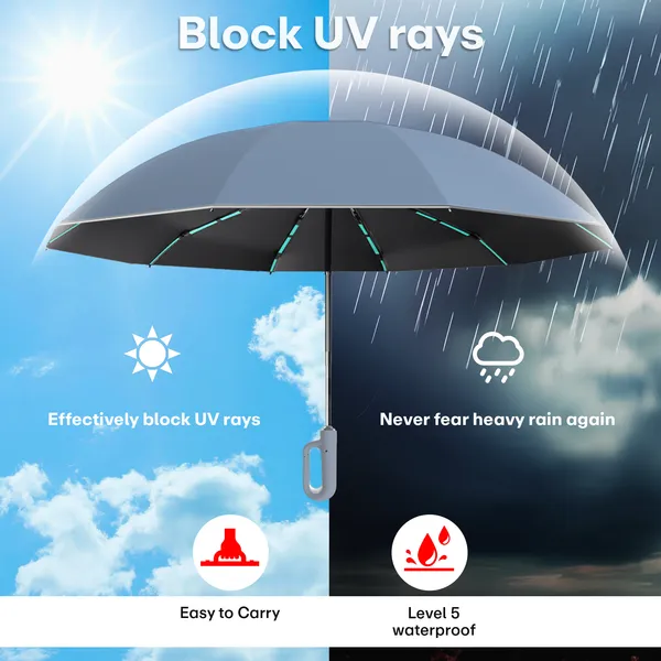 Premium_Compact_Travel_Umbrella_With_Reflective_Strip