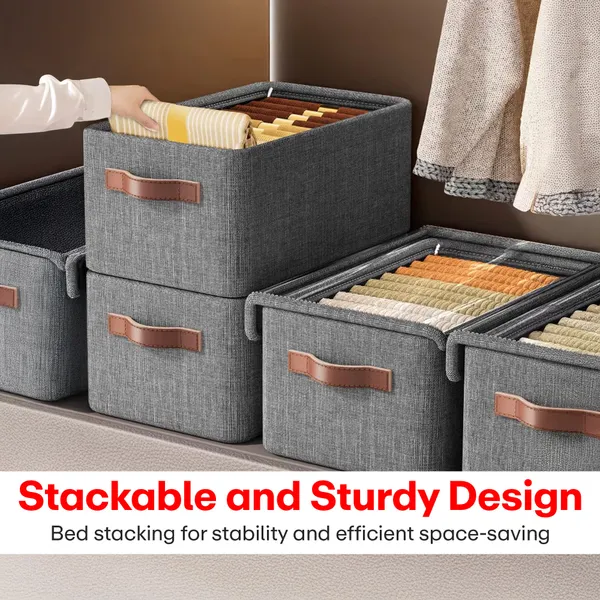 Grey_Storage_Box_&_Cloth_Organizer