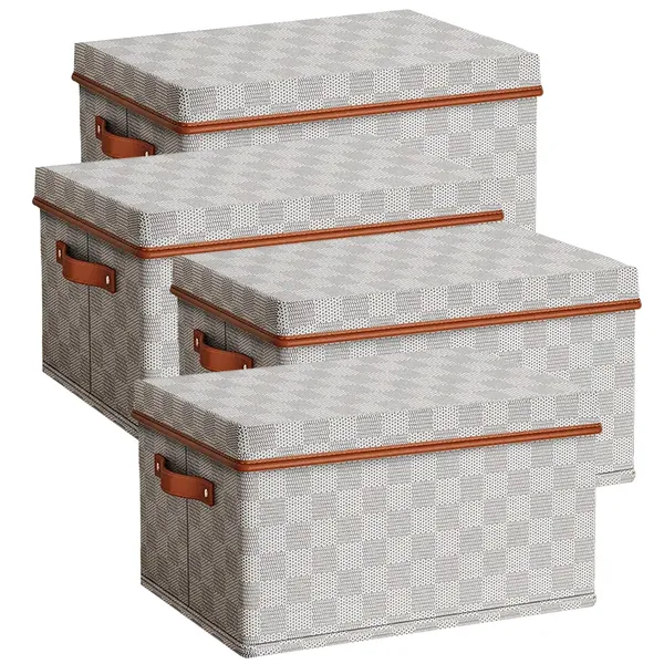 White_Storage_Box_&_Cloth_Organiser