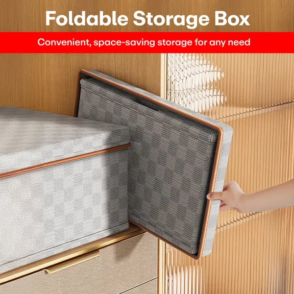 White_Storage_Box_&_Cloth_Organiser