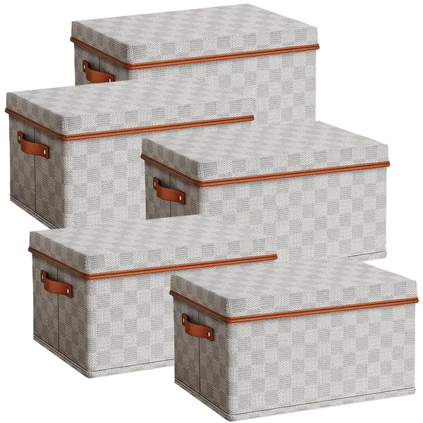 White_Storage_Box_&_Cloth_Organiser