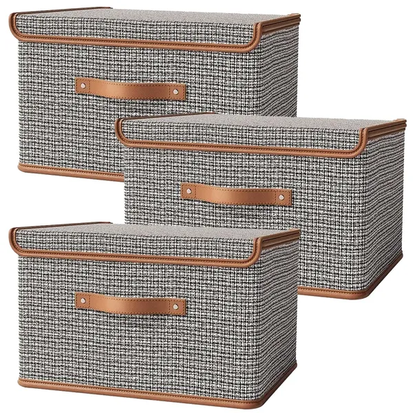 Grey_Oxford_Fabric_Wardrobe_Clothes_Organizer
