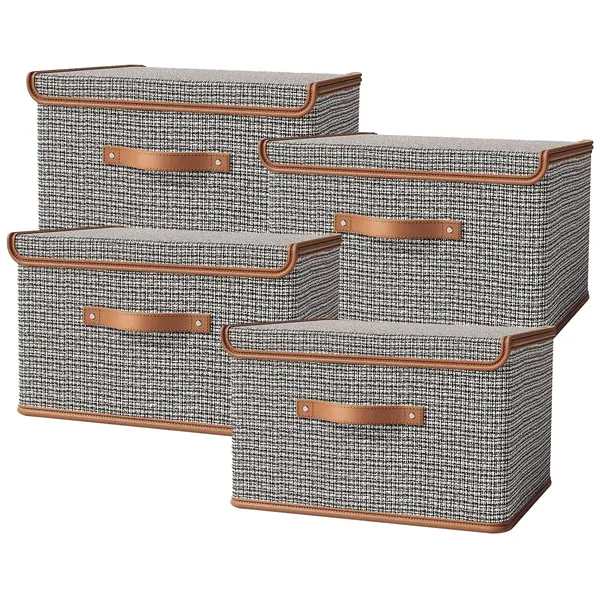 Grey_Oxford_Fabric_Wardrobe_Clothes_Organizer