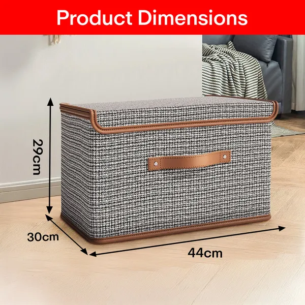 Grey_Oxford_Fabric_Wardrobe_Clothes_Organizer
