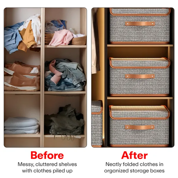 Grey_Oxford_Fabric_Wardrobe_Clothes_Organizer