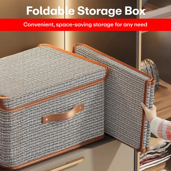 Grey_Oxford_Fabric_Wardrobe_Clothes_Organizer
