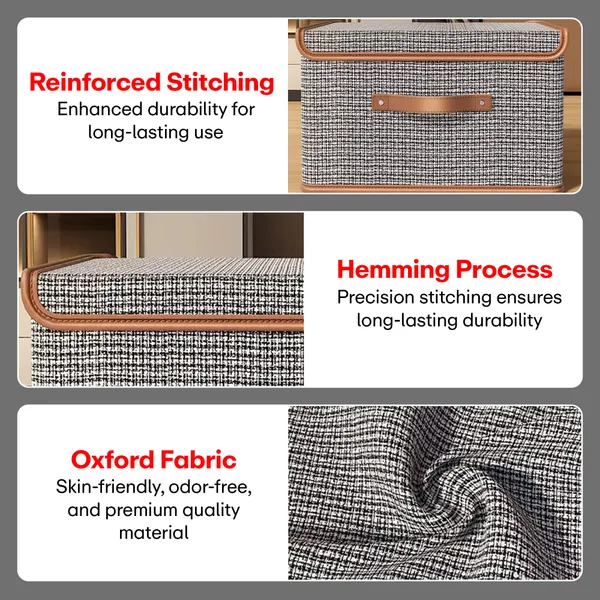Grey_Oxford_Fabric_Wardrobe_Clothes_Organizer