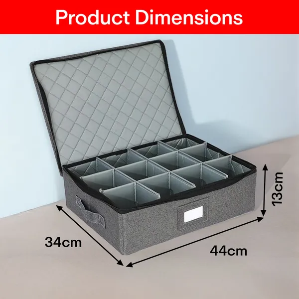 Grey_12_Tea_Coffee_Mugs_Sets_Storage_Box_With_Lid