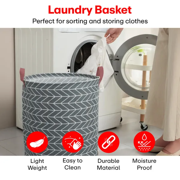 Grey_Cotton_Foldable_Laundry_Bag_For_Cloths