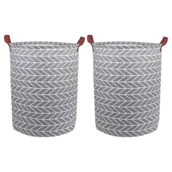 Grey_Cotton_Foldable_Laundry_Bag_For_Cloths
