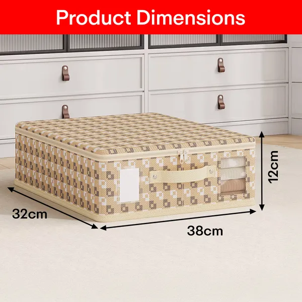Beige_Non_Woven_Wardrobe_Cloth_Organizer