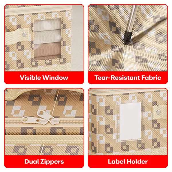 Beige_Non_Woven_Wardrobe_Cloth_Organizer
