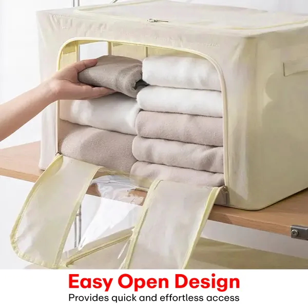 White_Cotton_Jute_Wardrobe_Cloth_Organizer