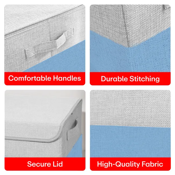 Grey_Line_Cloth_Storage_Box