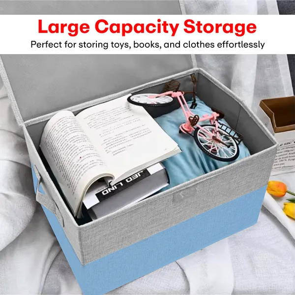 Blue_Line_Cloth_Storage_Box