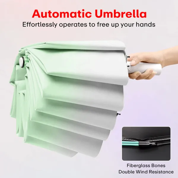 Green_Gradient_Automatic_Umbrella