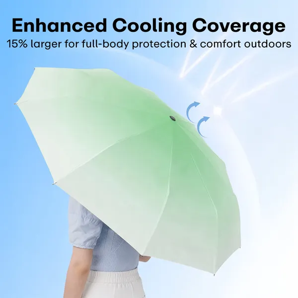Green_Gradient_Automatic_Umbrella
