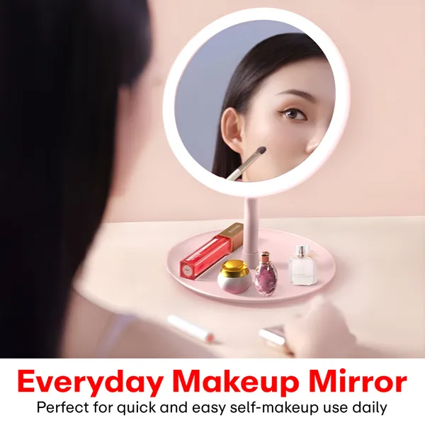 Pink_Non_Led_Makeup_Mirror
