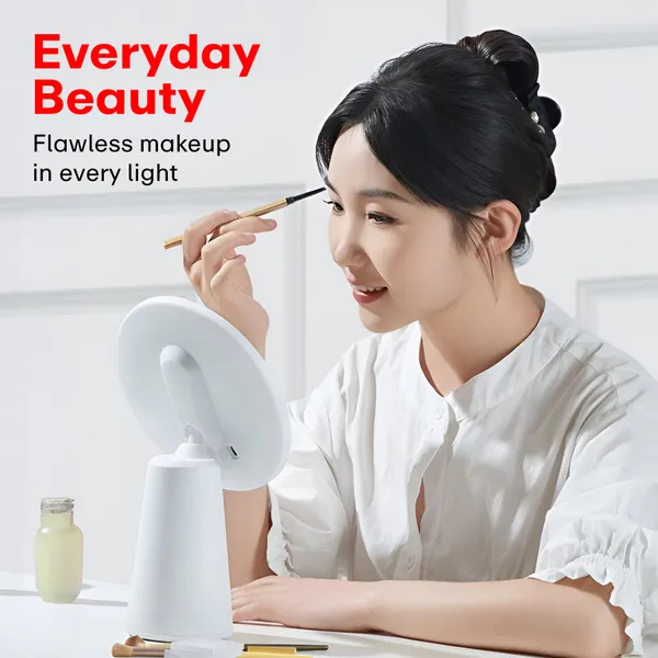 White_Portable_Led_Makeup_Mirror