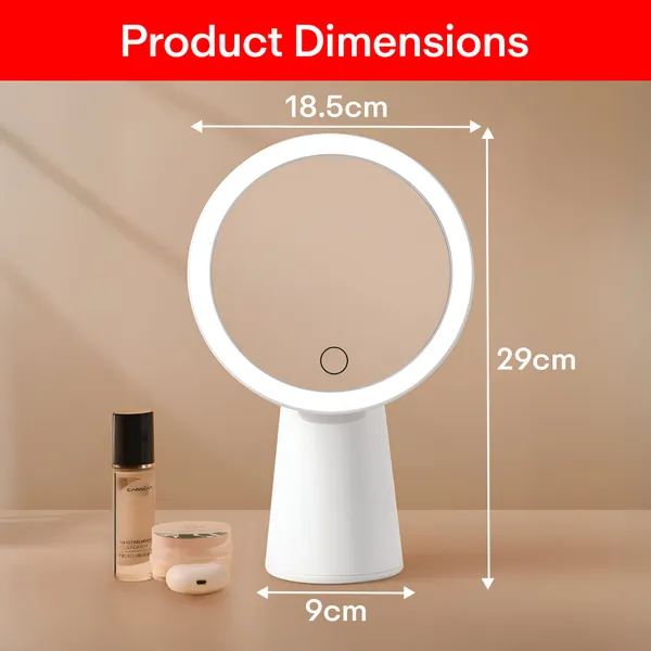White_Portable_Led_Makeup_Mirror