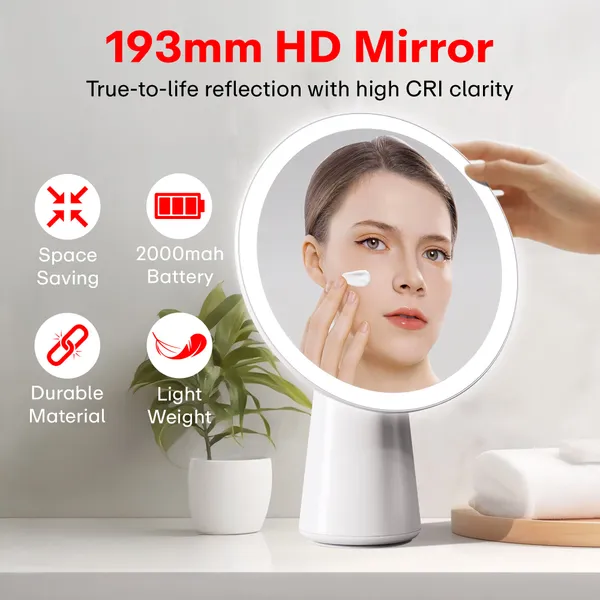 White_Portable_Led_Makeup_Mirror