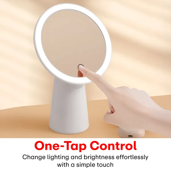 White_Portable_Led_Makeup_Mirror