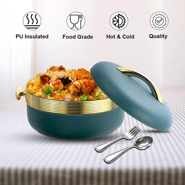 Set_Of_3_Green_Elegant_Matte_Insulated_Casserole_(3.5L+2L+1L)