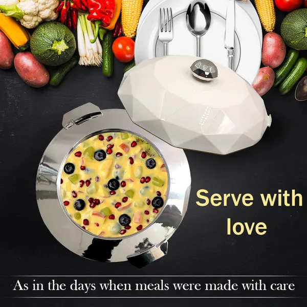 White_Elegant_Diamond_Casserole_5L