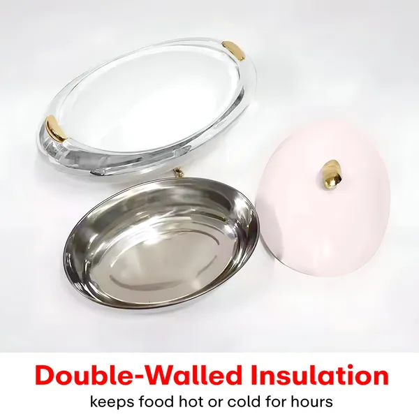 Pink_Elegant_Oval_Casserole_5L_With_Gold_Leaf_Handle