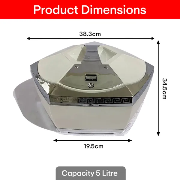 White_Luxury_Hexa_Casserole_5L