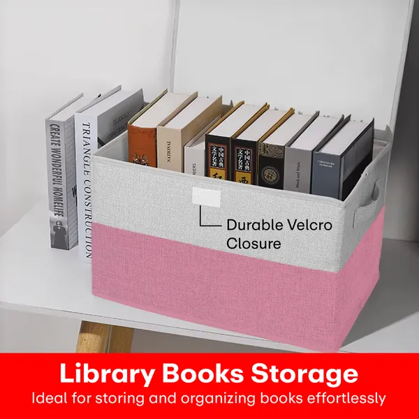 Pink_Line_Cloth_Storage_Box