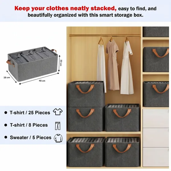 Premium_Oxford_Cloth_Organiser_Grey_XL_–_Foldable_Wardrobe_Storage_Box_with_Metal_Frame_|_Pack_of_2