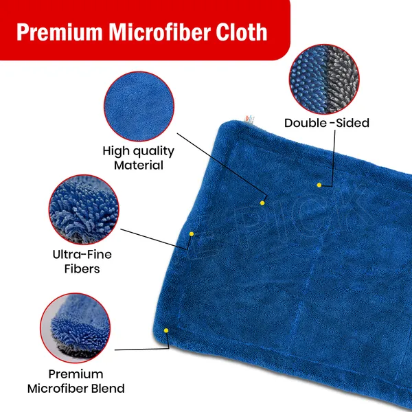 Prime_Pick_1800GSM_Double-Sided_Microfiber_Car_Cleaning_Cloth
