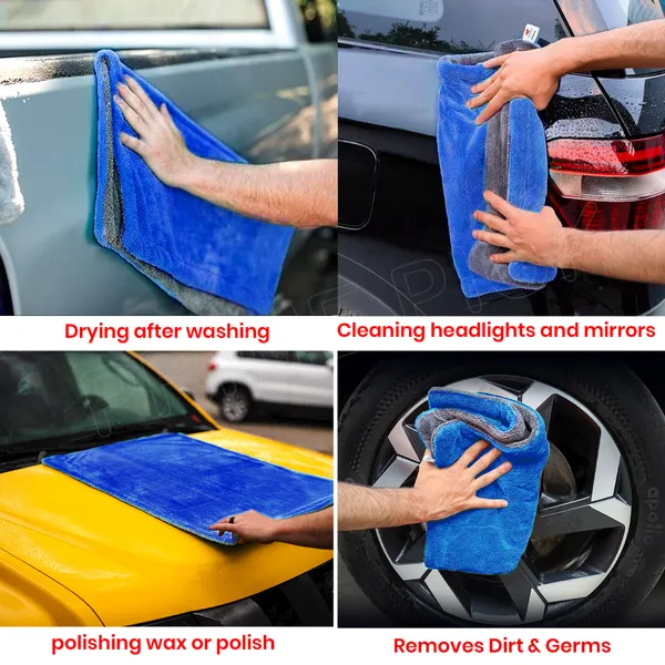 Prime_Pick_1800GSM_Double-Sided_Microfiber_Car_Cleaning_Cloth