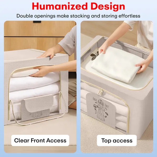 Prime_Pick_Double_ZiPPer_Cloth_Organizer_Box-100L_PS-6892-Bp