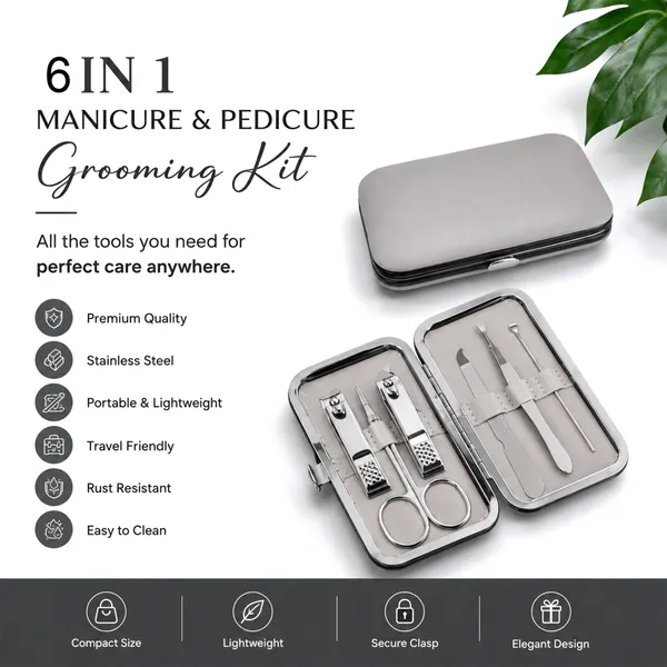 Prime_Pick_Manicure_&_Pedicure_Grooming_Kit_Set_of_6_Pcs_–_Professional_Stainless_Steel_Nail_Care_Kit_for_Men_&_Women