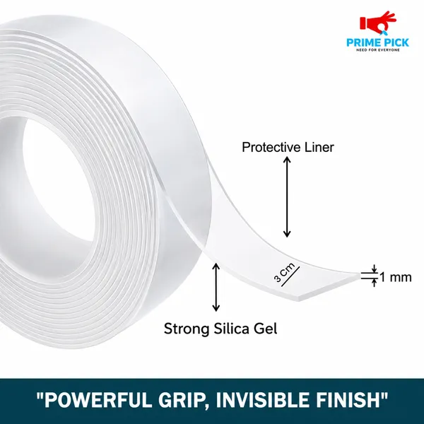Prime_Pick_Multipurpose_Double_Sided_Tape_1MM_Thickness_–_3_Meter_Length_&_3CM_Width_|_Strong_Adhesive_Nano_Tape_for_Home,_Office_&_Wall_Mounting