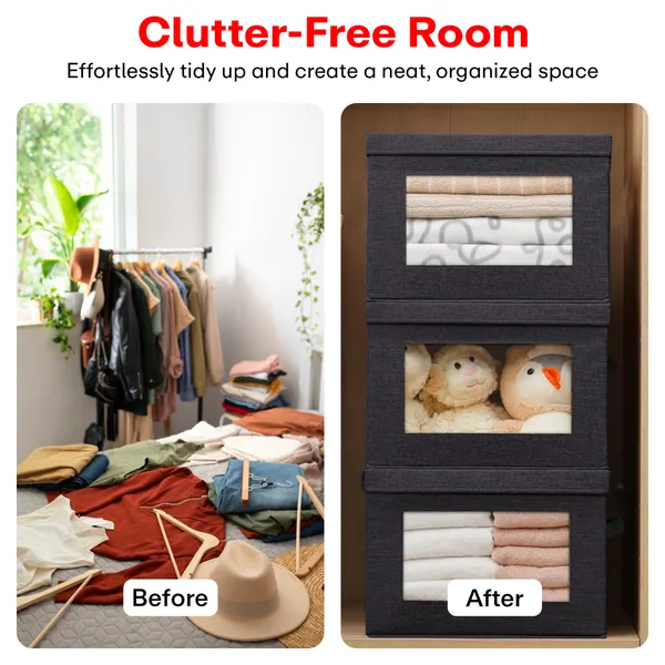 Prime_Pick_Storage_Box_With_Bamboo_In_Grey_FS-6292-136A