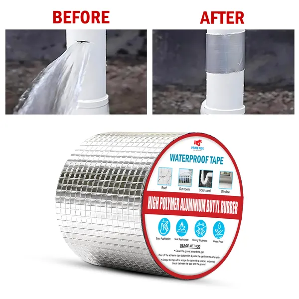Waterproof_Aluminium_Rubber_Tape_5M*10Cm