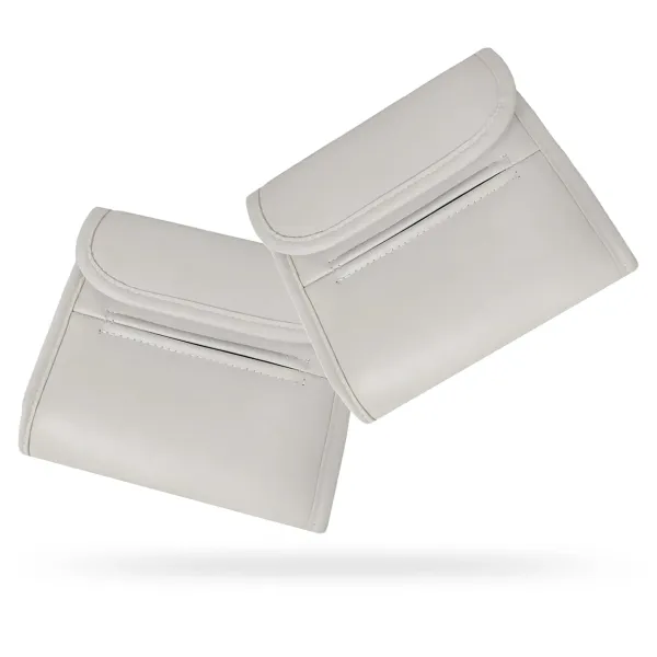 Grey_Leather_Tissue_Holder_For_Car