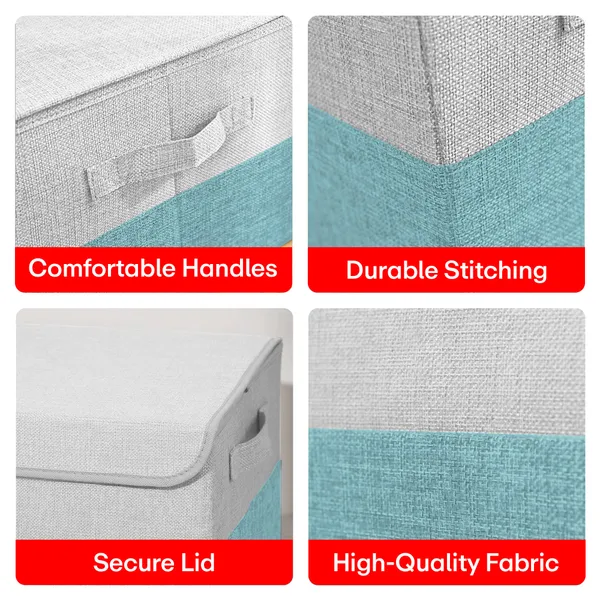Blue_Line_Cloth_Storage_Box