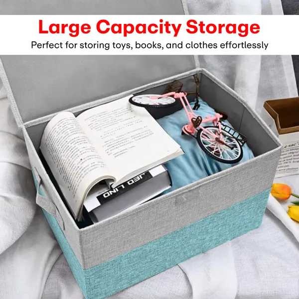 Blue_Line_Cloth_Storage_Box