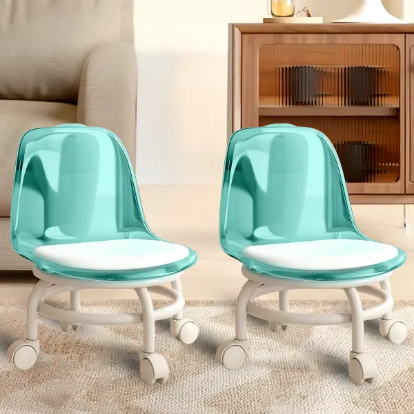 Green_Acrylic_360?_Rotatable_Transparent_Chair_For_Kids