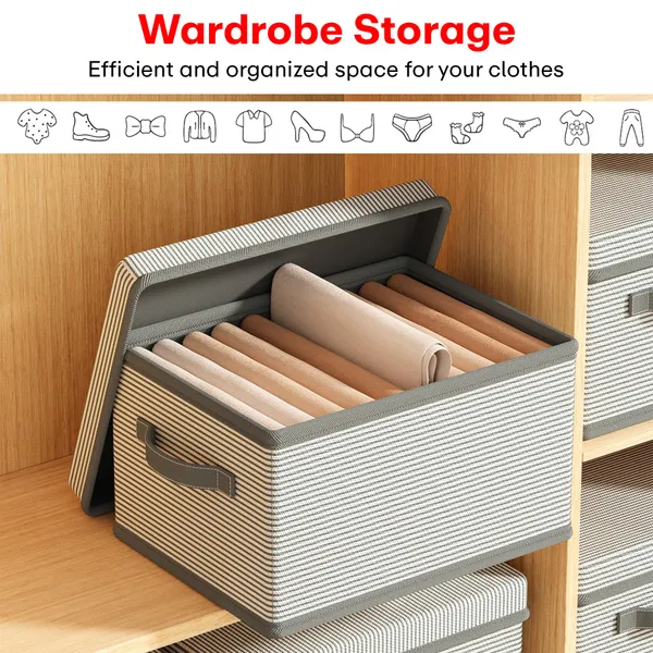 Grey_Storage_Box_&_Cloth_Organizer