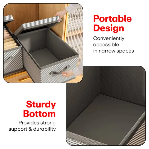 Grey_Storage_Box_&_Cloth_Organizer